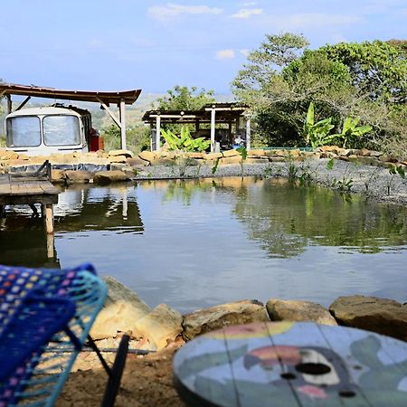 La Pacha Hostel Barichara Eksteriør bilde